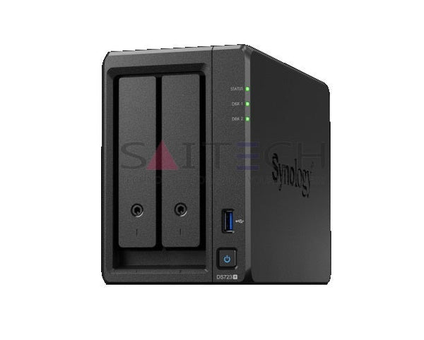 Synology Ds723+ 2-Bays 2-Core 2.60Ghz Network Attached Storage Server