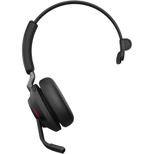 Jabra 26599-889-999 Evolve2 65 Ms Mono 1.6-Inch Wireless On-Ear Headset Headphone