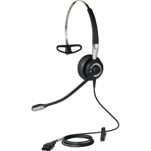 Jabra 2406-820-205 Biz 2400 3 In1 Mono 1.2-Inch 120 - 4500 Hertz On-Ear Headset Headphone