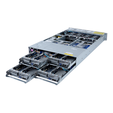 Gigabyte H262-PC0 EPYC Socket LGA 4189 128GB DDR4-SDRAM 2U Rack-Mountable Barebone System