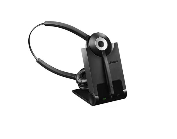 Jabra 920-69-508-105 Pro 920 Duo Stereo 0.9-Inch 100 -10000 Hertz On-Ear Headset Headphone