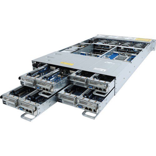 Gigabyte H262-Z63 EPYC Socket SP3 128GB DDR4-SDRAM 2U Rack-Mountable Barebone System