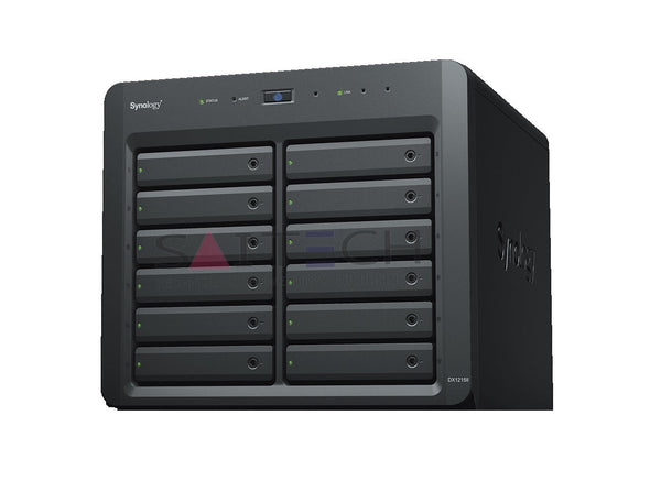 Synology Dx1215Ii 12-Bays Sata/600 Infiniband Hard Drive Array Network Storage