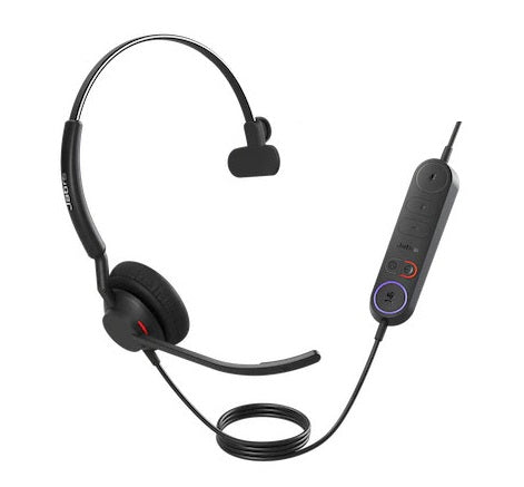Jabra 4093-413-279 Engage 40 Ms Mono 0.8-Inch 100-8000Hertz On-Ear Headset Headphone