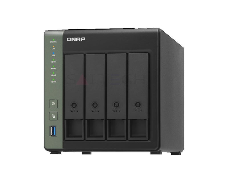 Qnap Ts-431Kx-2G-Us 4-Core 4-Bays 1.70Ghz Nas Storage System Network Storages