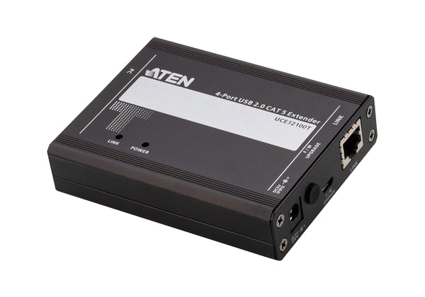 Aten Uce32100 4-Ports 20W Usb 2.0 Cat 5 Rack Mountable Transmitter. Kvm Switches