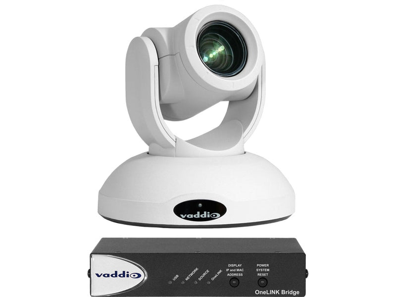 Vaddio 999-9950-200W Roboshot 20 Ptz Camera With Onelink Bridge System Gad