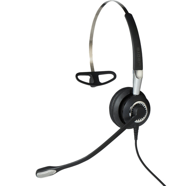Jabra 2496-823-309 Biz 2400 Ii Ms Mono 1.2-Inch 60 - 600 Hertz On-Ear Headset Headphone