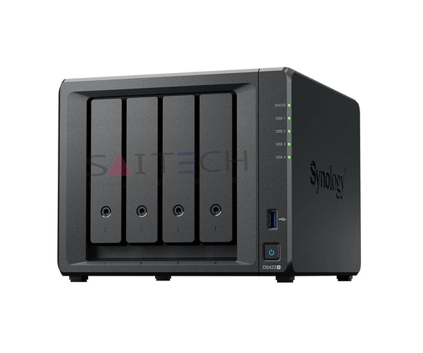 Synology Ds423+ 4-Bays 4-Core 2.0Ghz Network Attached Storage Server