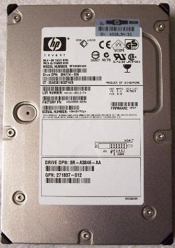 HP/Compaq BF03685A35 36.4GB 15KRPM Ultra-320 SCSI Hot Pluggable 3.5" Hard Drive