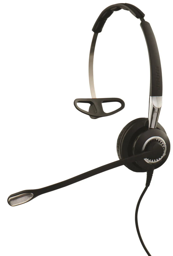 Jabra 2496-829-309 Biz 2400 Ii Mono Cc 1.2-Inch 60 -1600 Hertz On-Ear Headset Headphone