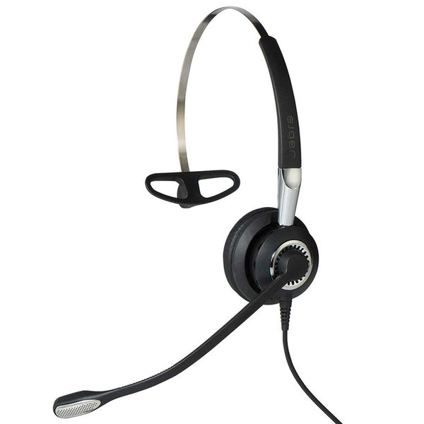 Jabra 2486-820-209 Biz 2400 Ii 3-In-1 Mono 1.2-Inch 100 - 6500 Hertz On-Ear Headset Headphone