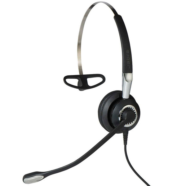 Jabra 2406-720-209 Biz 2400 Unc 3-In-1 Mono 1.2-Inch 60 -1600 Hertz On-Ear Headset Headphone
