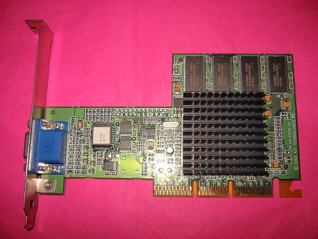 ATI Technologies Rage 128 Pro AGP Xpert 2000 32MB Video Card 1025 B4020