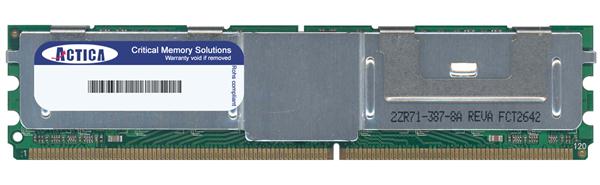 Actica ACT2GFR72K8G667S 2GB DDR2-667MHz ECC Fully Buffered 240-Pin DIMM Memory Module