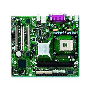 Intel BLKD865GVHZL I865GV Socket-478 Audio Video LAN m-ATX Motherboard with backplate only