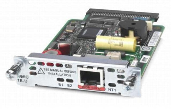 Cisco Systems HWIC-1B-U Single Port RJ-49C High-Speed WAN Interface Card (HWIC)