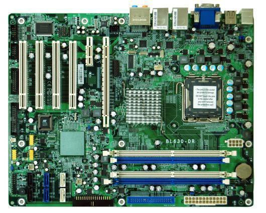 DFI ITox BL630-DR Chipset-Intel Q35 Express Socket-LGA775 8Gb DDR2-667MHz ATX Motherboard
