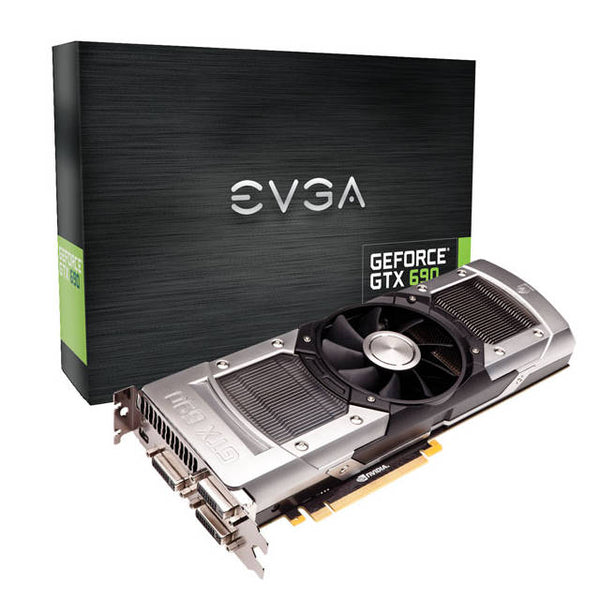 EVGA NVIDIA 04G-P4-2690-KR GeForce GTX 690 4GB GDDR5 3DVI/DisplayPort PCI-Express Video Card