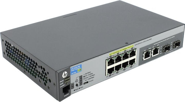 Hewlett Packard 2530-8G-POE+ 8-Ports 1000Base-T 1U Rack-Mountable Network Switch Module