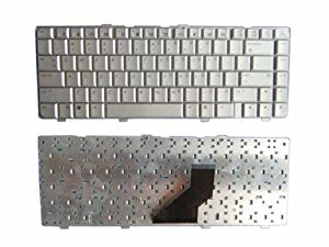 Hewlett Packard 441426-001 Silver Keyboard For Pavilion DV6000 Series Systems