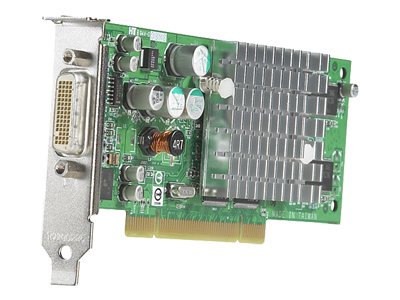 Hewlett Packard DY599A NVIDIA Quadro NVS 280 64Mb 32-Bit DDR PCI 2048x1536 Fanless Video Graphic Adapter