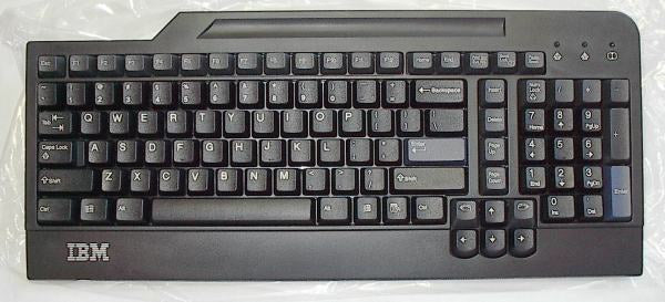 IBM 19K1760 / SK-8806 Dual-Port Hub Black USB Keyboard