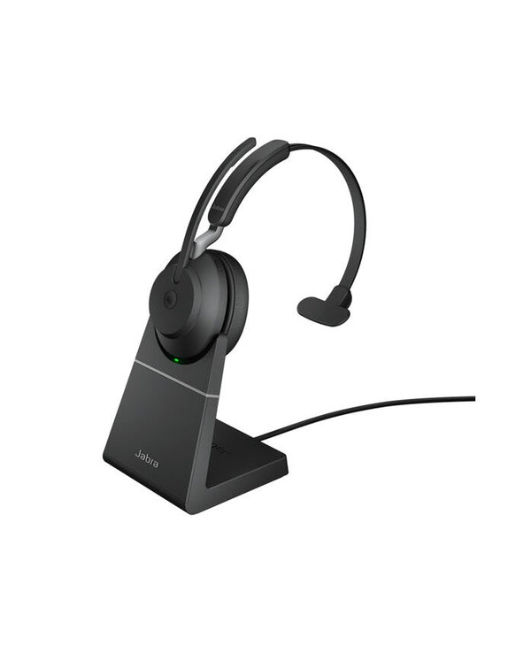 Jabra 26599-899-989 Evolve2 65 Ms Mono 20-20.000Hz Black Wireless On Ear Headset Headphone