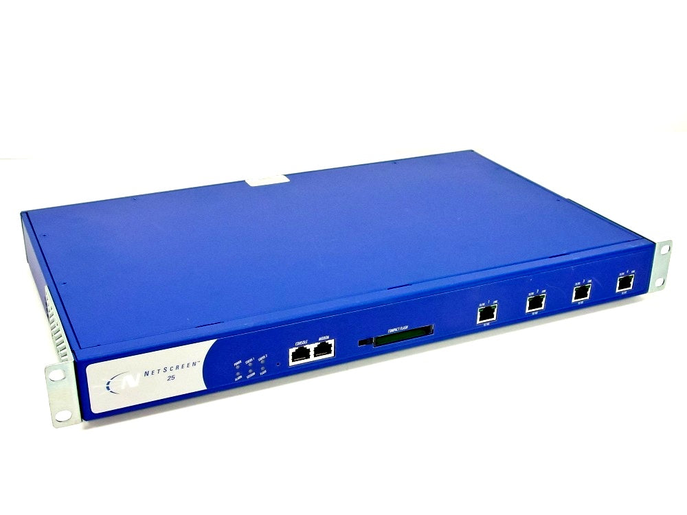 Juniper Networks NS-025-001 NetScreen-25 100Mbps Quad-Port RJ-45 Internet  Security Appliance