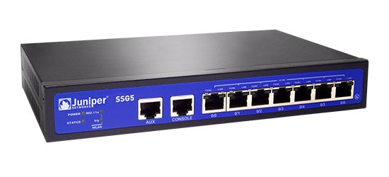 Juniper Networks SSG-5-SH-W-US 7-Ports Manageable Secure Services Gateway