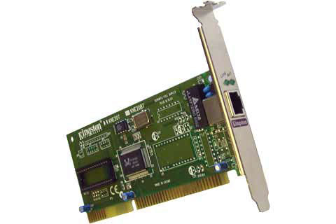 Kingston KNE20T EtheRx Chipset-ISA IEEE 802.3 16-Bit Plug and Play Network Adapter