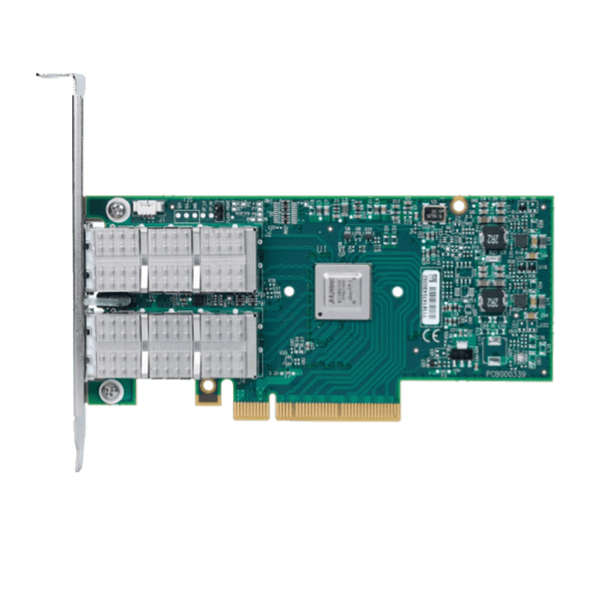 Mellanox Technologies MCX354A-QCBT ConnectX-3 Dual-Port 10GBase-X PCI-Express x8 Plug-in Network Adapter