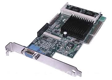 Carte Graphique Vintage Matrox MGI G2+/MILA/8 - 8 Mo - AGP - 1998 - Testée