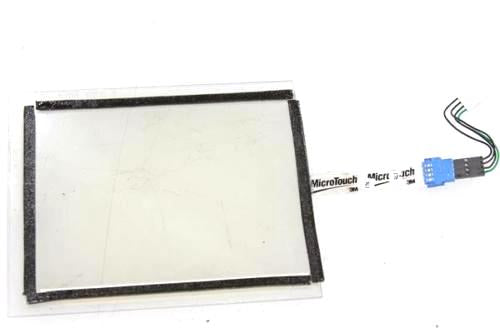 Micro Touch RES6.4PL4T Touch Screen Glass With 4-Pin Plug