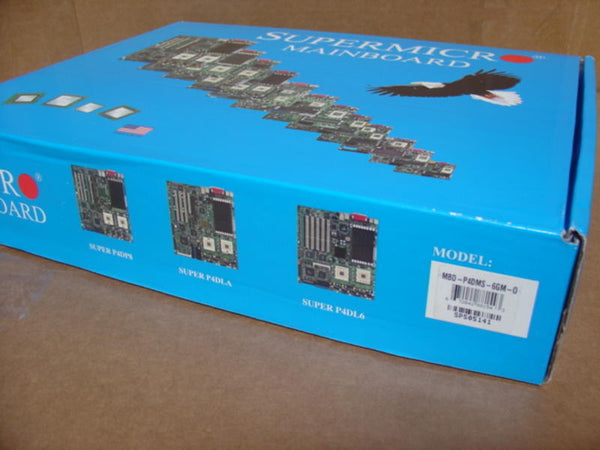 Supermicro Intel E7500 Dual Socket 603 UPTO 12GB RAM P4DMS-6GM Motherboard