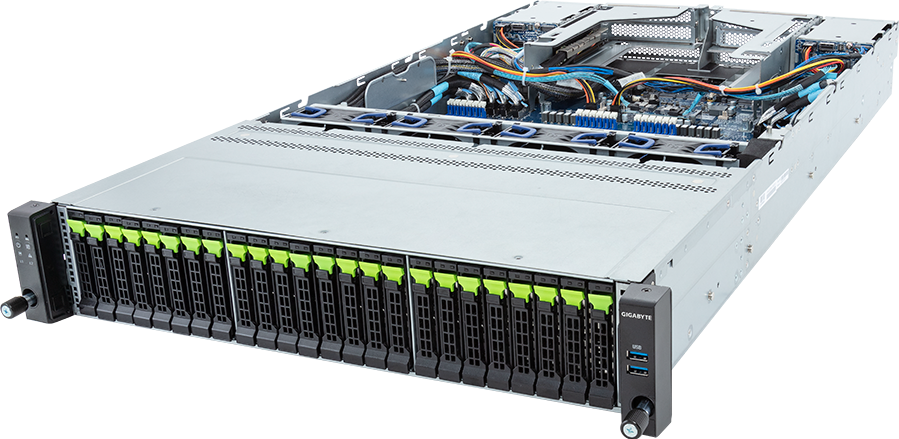 レジデンツ Gigabyte R283-Z96-ACJ1 2U Rackmount Server System