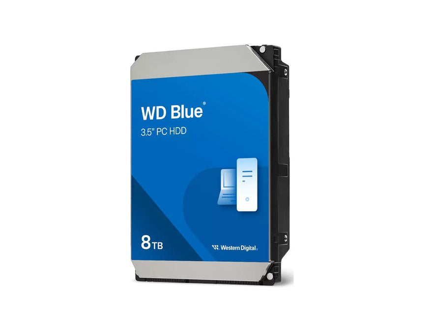 WD WD80EAAZ Blue 8TB 5640RPM SATA 3.5-Inch Hard Drive