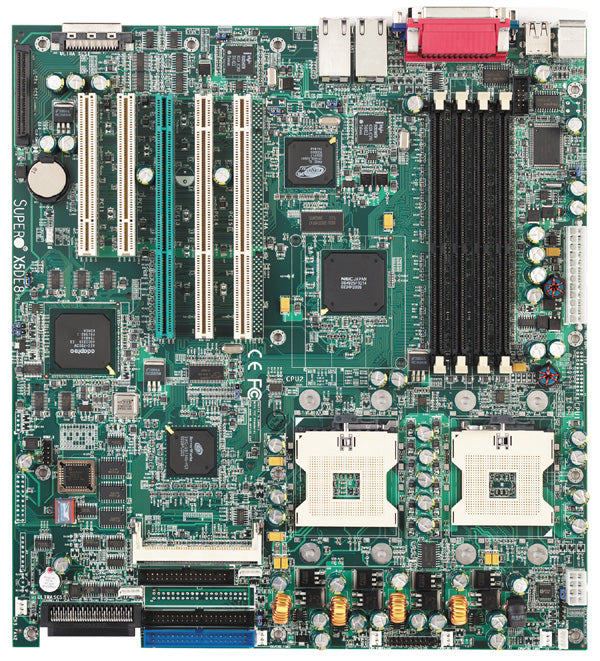 Supermicro X5DE8-GG E-ATX GC-SL Dual Xeon Socket604 533FSB 4DDR Vdo 2GbE Motherboard