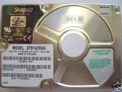 Seagate 1.42GB 4500RPM 12.0MM ATA-3 IDE 2.5-Inch Internal Hard Drive