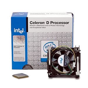 Cpu Processor Intel Celeron Lga 775 Intel BX80552352 Celeron D 352