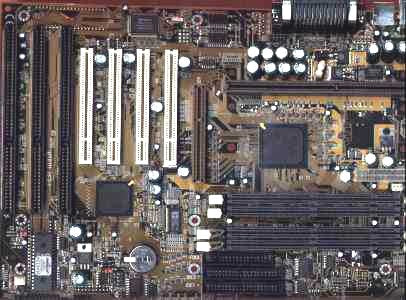 Microstar MS6111 Pentium-2 Slot 1 Intel 440LX 4DIMM 1AGP 4PCI 3ISA ATX OEM BareMotherboard MS 6111