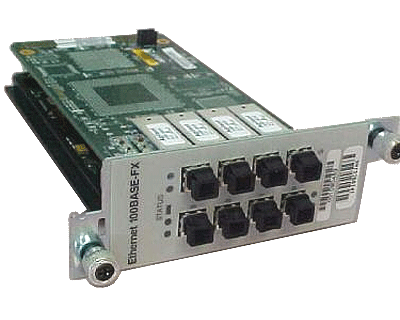 Juniper PB8FEFX / PB-8FE-FX 8-Port Fast Ethernet PIC FX Interface MT-RJ Connector