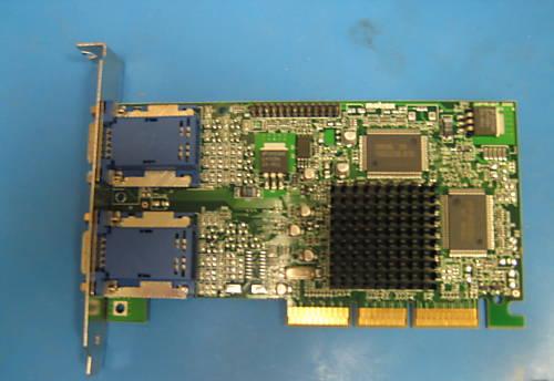 HP/Compaq Matrox Mellennium 202901-001 G450 AGP 32MB Dual Video Card