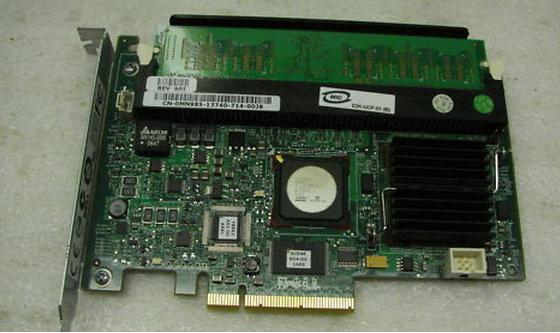 DELL MN985 / XF667 PowerEdge 6950 PERC 5I SAS RAID Card