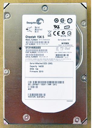 DELL/Seagate Cheetah 15K.5 RY491 146GB 15KRPM 16MB SAS (Serial Attached SCSI) 3.5" Hard Drive