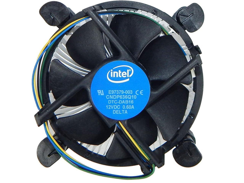 Intel E97379-003 Socket-LGA1155 12Volts DC Hydro-Bearing 4-Pin Aluminum Heat Sink Fan