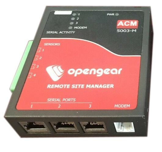 Opengear ACM5003-M-F-E 3-Ports RS-232 Network Management Device