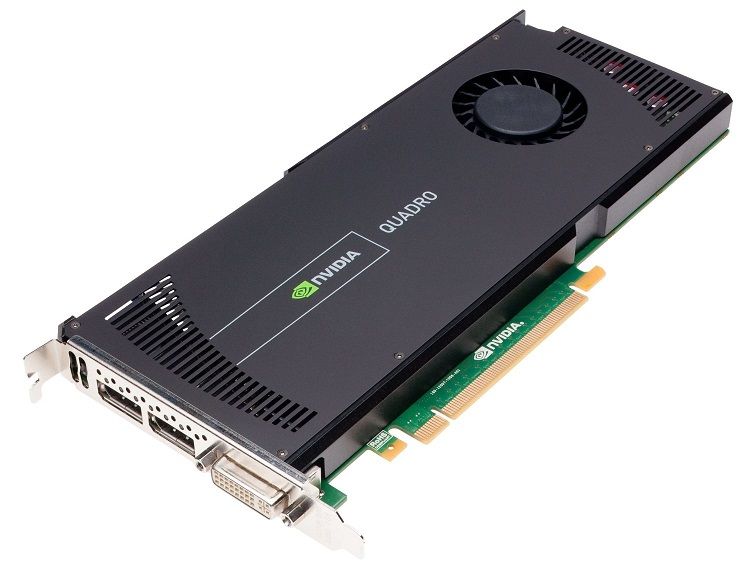 PNY VCQ4000V3-T VCQ4000-PB Quadro 4000 2Gb Video Card