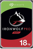 Seagate ST18000NE000 IronWolf Pro NAS 18Tb SATA-6Gbps 7200RPM 3.5-Inch Internal Hard Drive