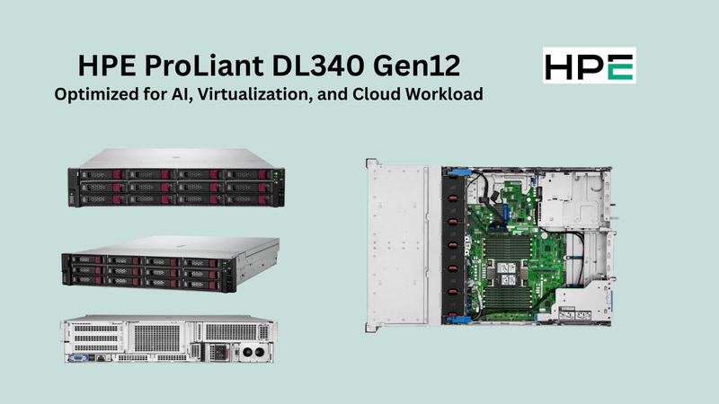 HPE ProLiant DL340 Gen12 Server